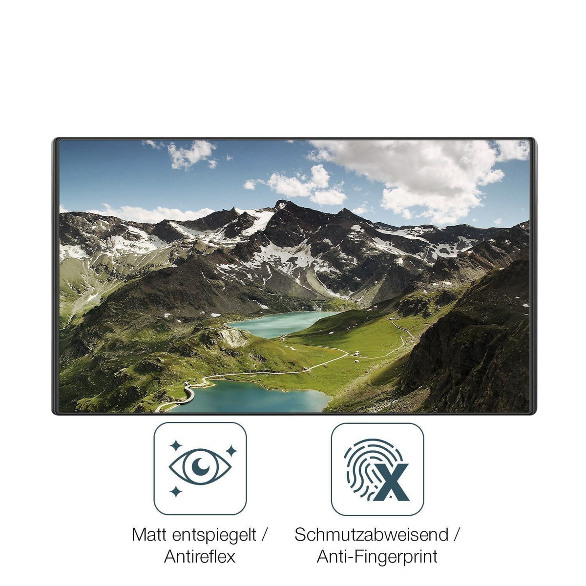 2x 9H Schutzfolie matt für Garmin Camper 780 Panze (5)