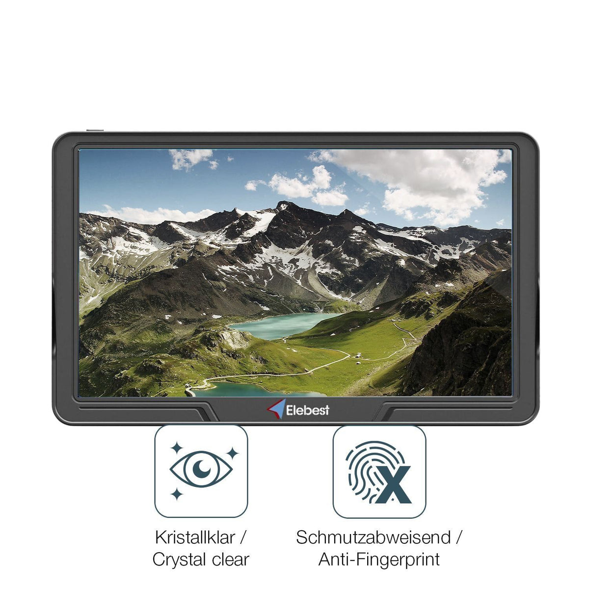 2x 9H Schutzfolie für Elebest City 90K Panzerfolie (5)