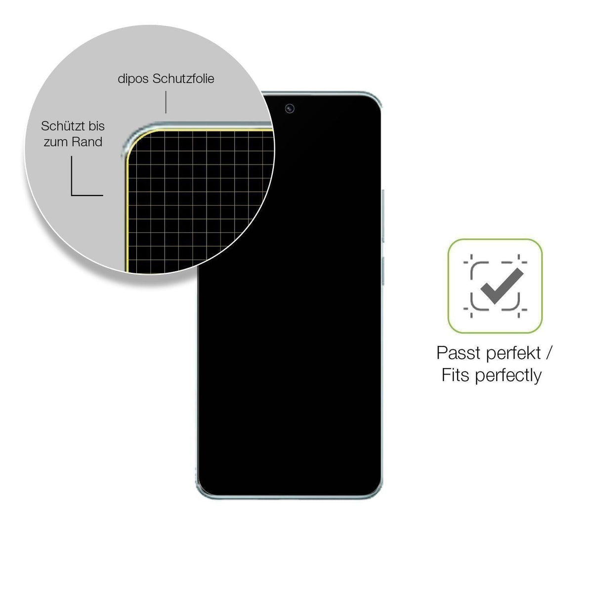 2x Full Cover Schutzfolie matt für Xiaomi Redmi No (6)