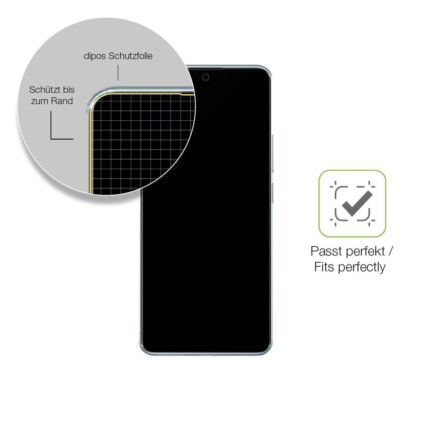 2x Full Cover Schutzfolie matt für Xiaomi Redmi No (6)