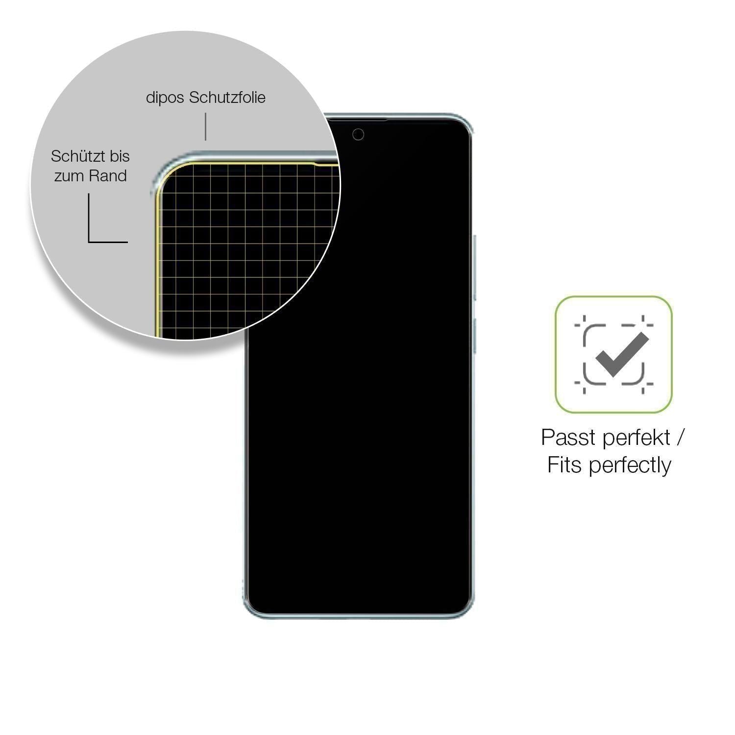 2x Full Cover Schutzfolie matt für Xiaomi Redmi No (6)