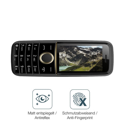 4x Schutzfolie matt für Cellecor A1 Display-Schutz (4)
