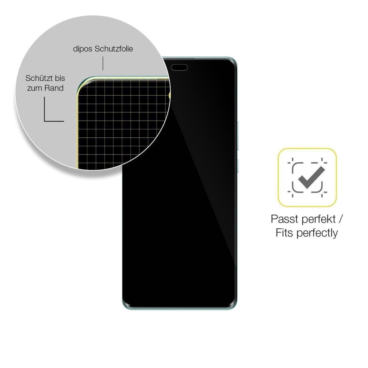 2x 3D Full Cover Schutzfolie für Huawei Enjoy 70X (6)