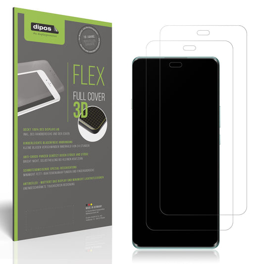 2x Full Cover Schutzfolie matt für Huawei Enjoy 70 (1)