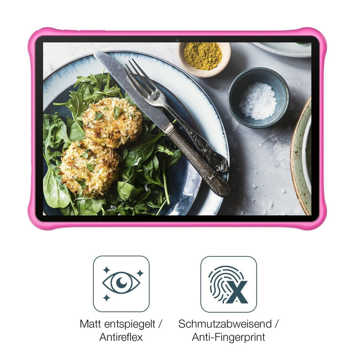 2x 9H Schutzfolie matt für Blackview Tab30 Kids Ta (5)