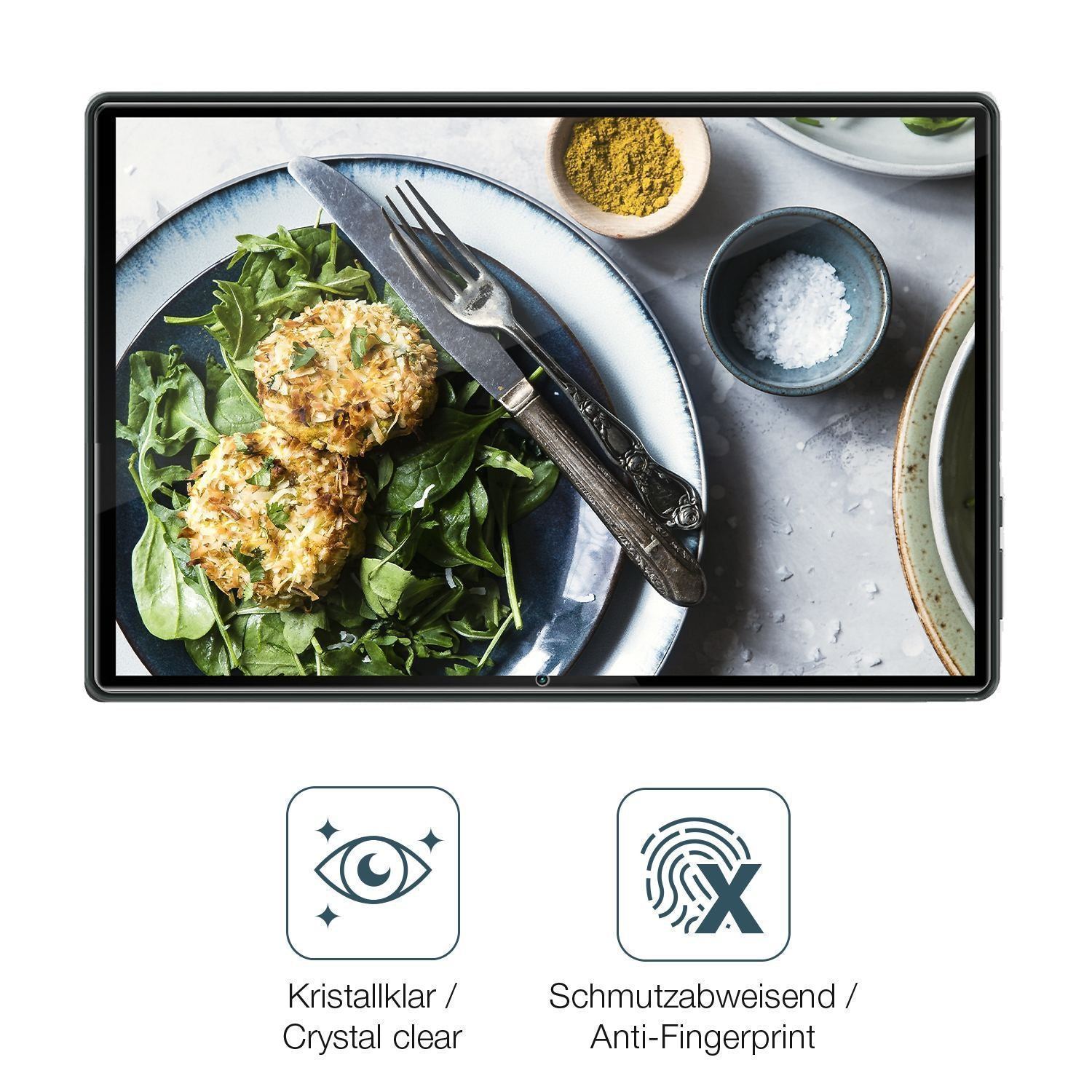 2x 9H Schutzfolie für Doogee U10 Tablet Panzerfoli (5)