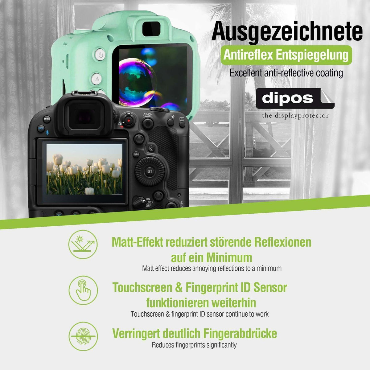 4x Schutzfolie matt für GoPro Display Mod Display- (2)