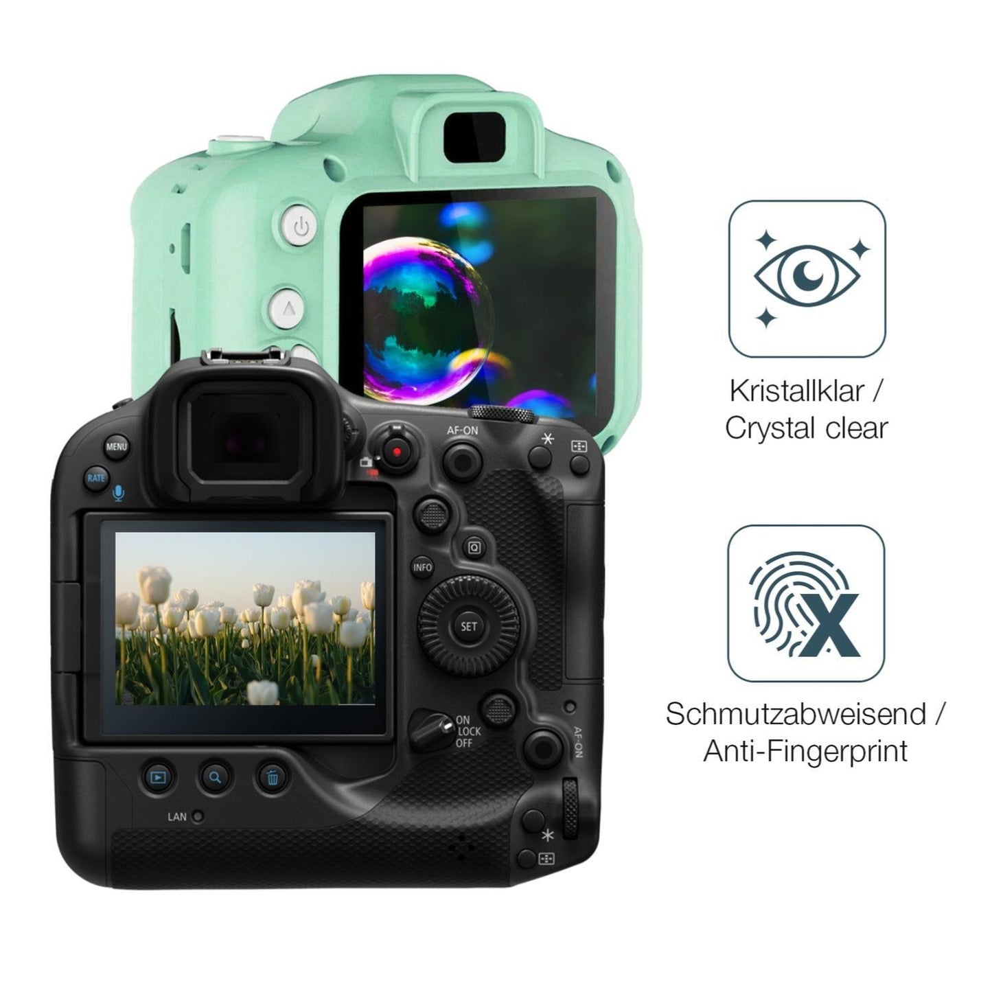2x 9H Schutzfolie für Hoestr Body Camera Panzerfol (4)