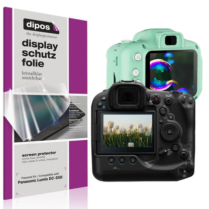 4x Schutzfolie klar für Panasonic Lumix DC-S5II Di (1)