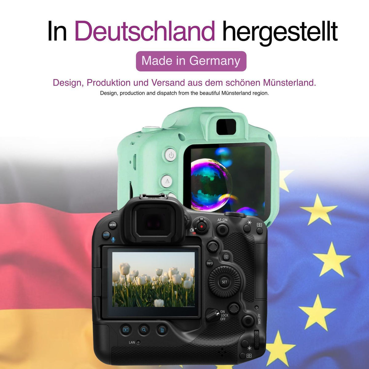 4x Schutzfolie klar für SJCAM SJ6 Pro Dual Screen  (5)