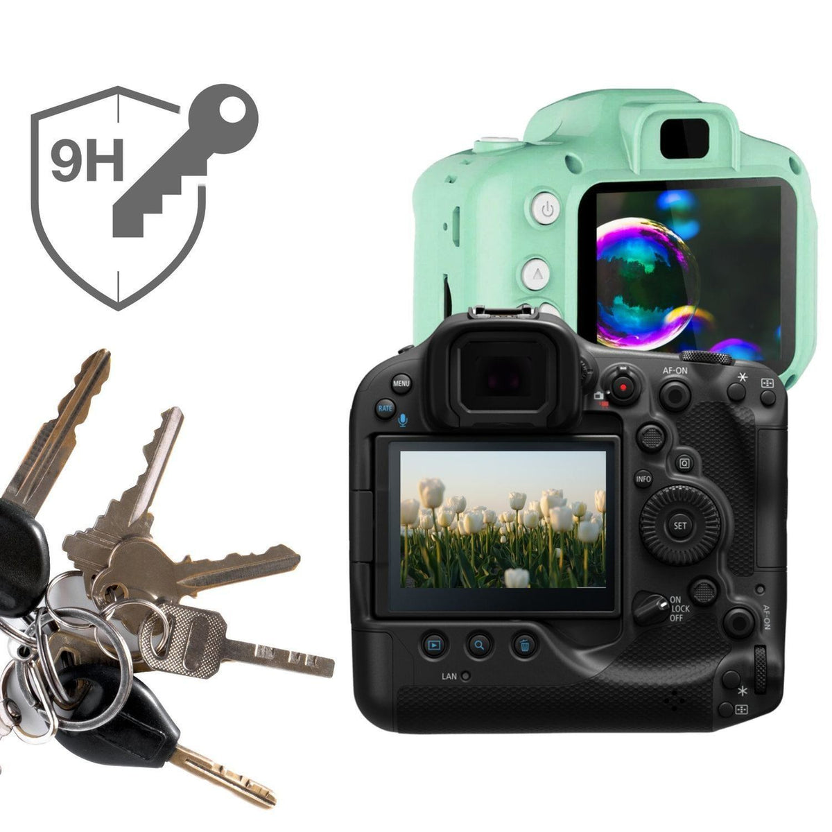 2x 9H Schutzfolie matt für Sony Alpha 1 II (ILCE1M (3)