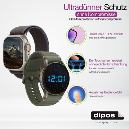 6x Schutzfolie klar für Fossibot W101 Display-Schu (3)