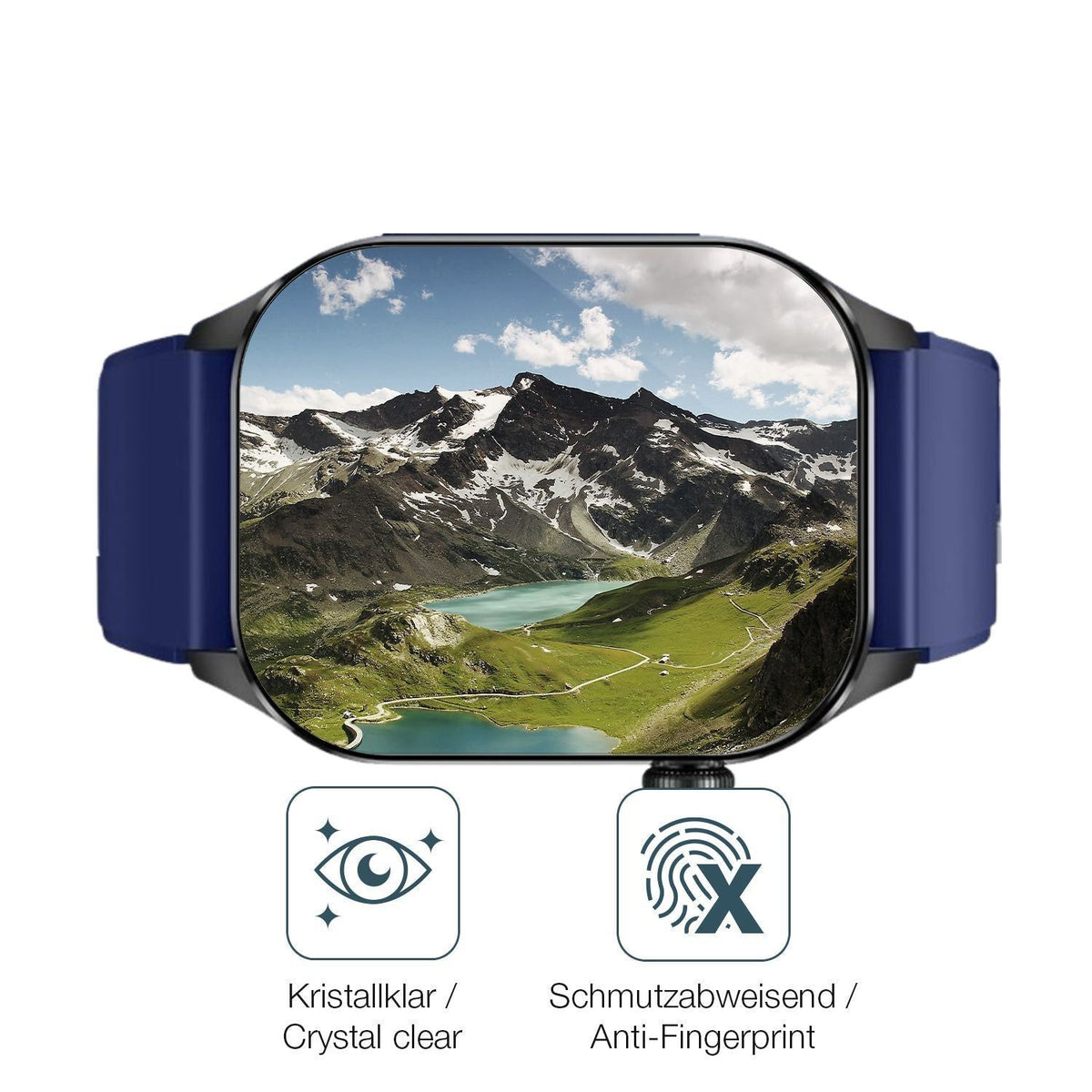 6x Schutzfolie klar für SOUYIE T98 2.04 Display-Sc (4)