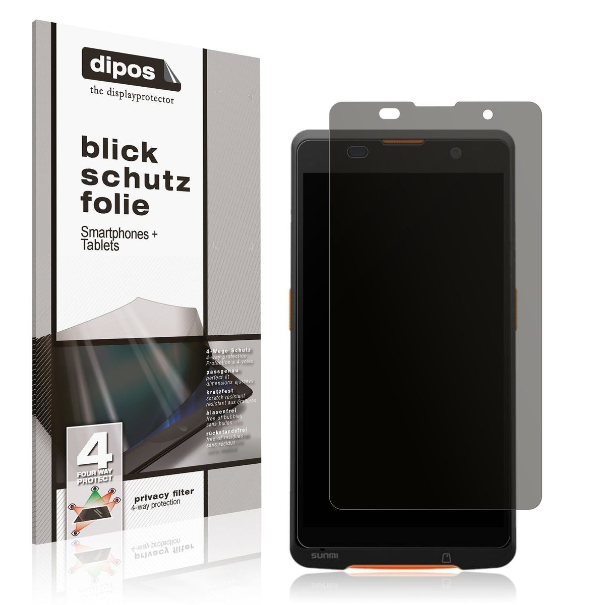 Blickschutzfolie für sunmi P2 Lite SE matt Schutzf (1)