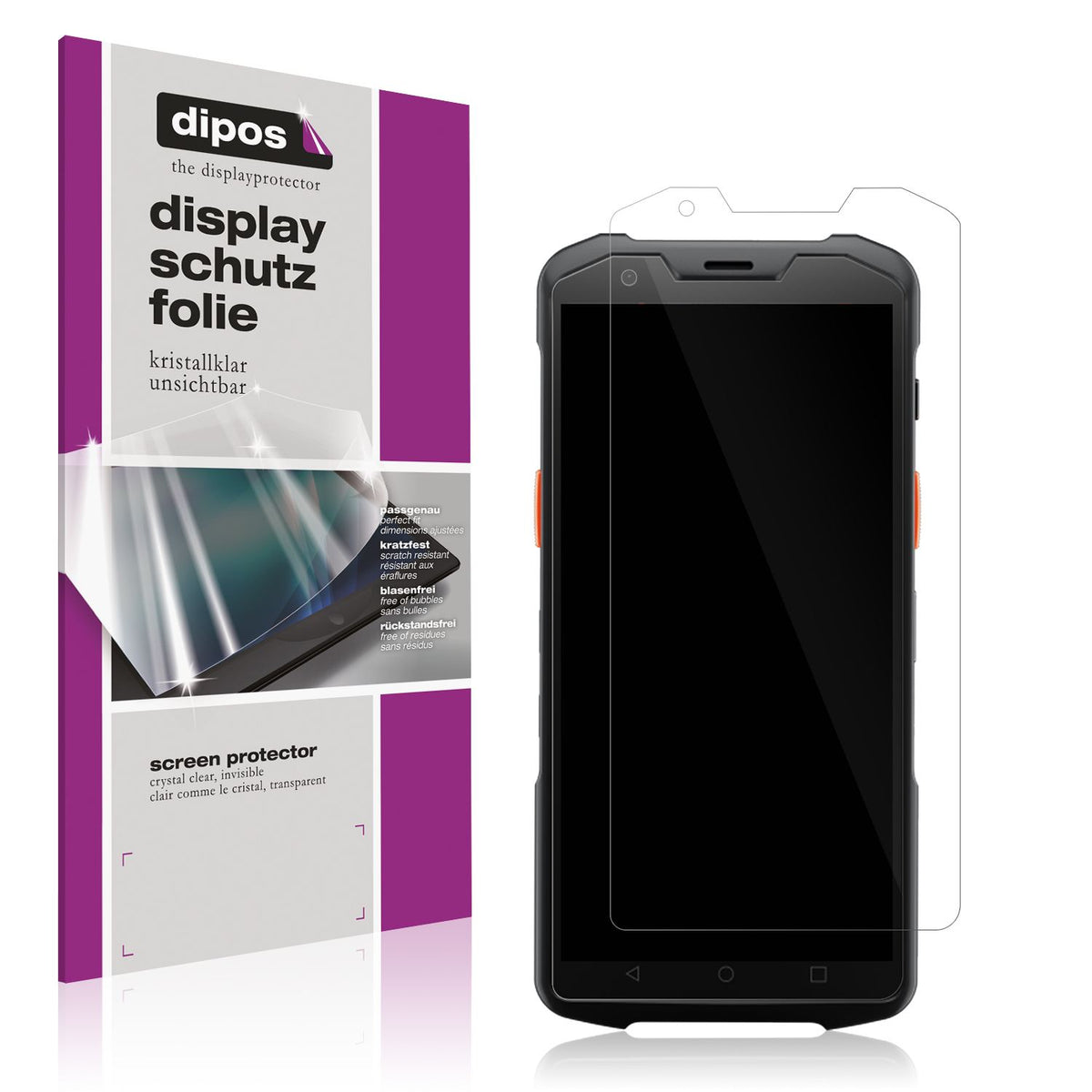 4x Schutzfolie klar für sunmi L2s Pro Display-Schu (1)