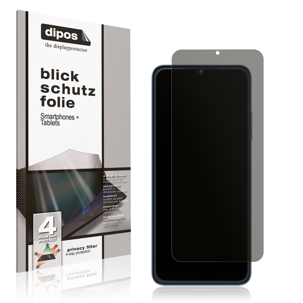 Blickschutzfolie für Telekom T Phone matt Schutzfo (1)