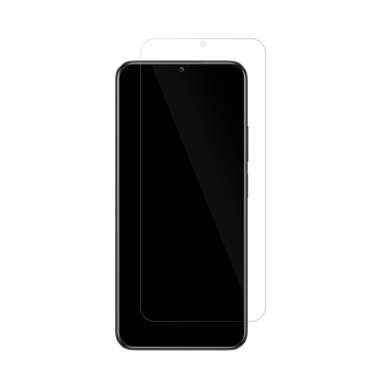2x Schutzfolie klar für Realme C33 Display-Schutzf (2)