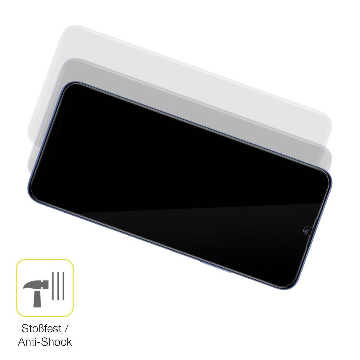 2x 3D Full Cover Schutzfolie für Wiko 10 (4)