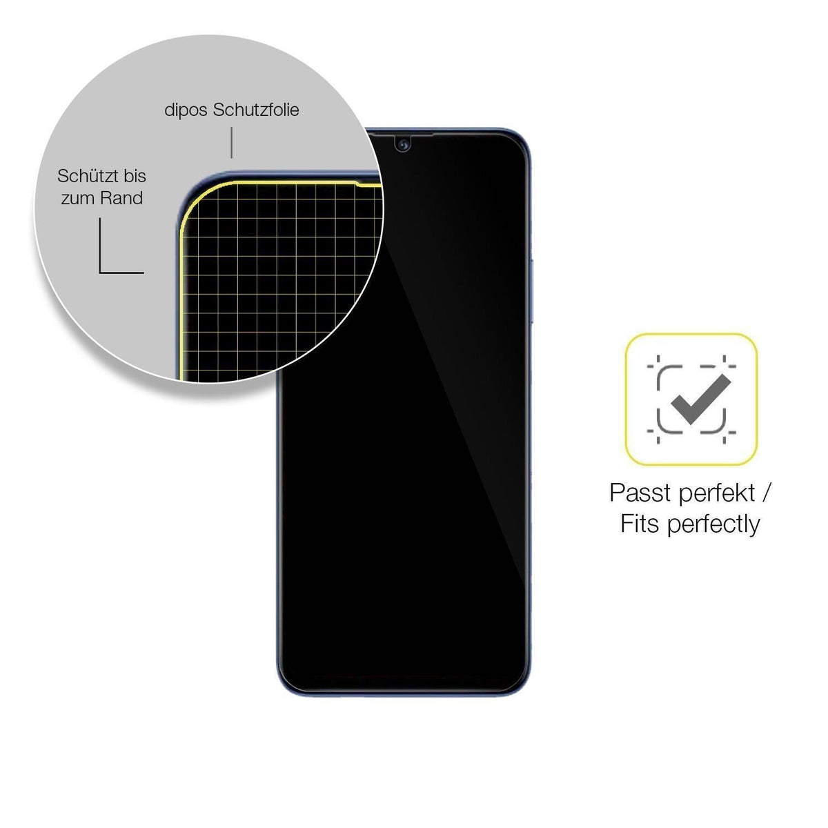 2x 3D Full Cover Schutzfolie für Wiko 10 (6)