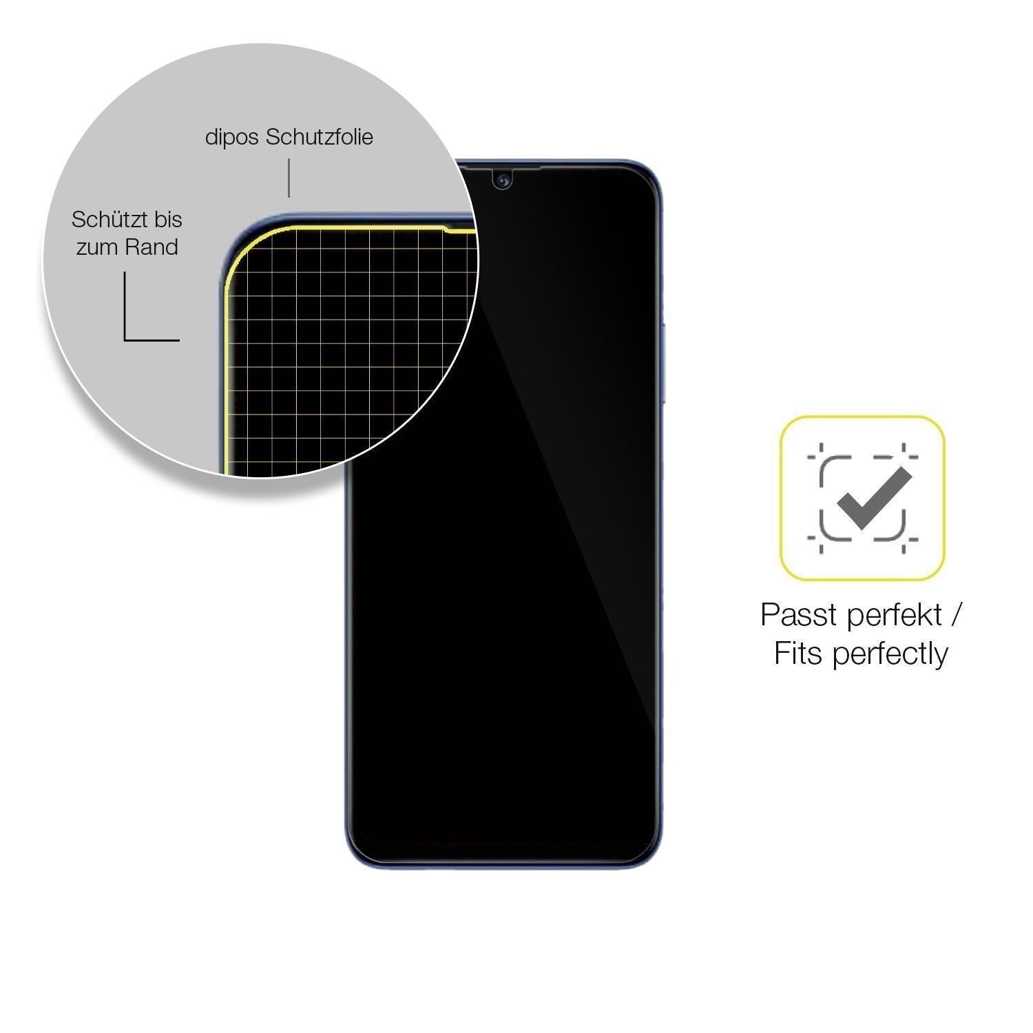 2x 3D Full Cover Schutzfolie für Wiko 10 (6)