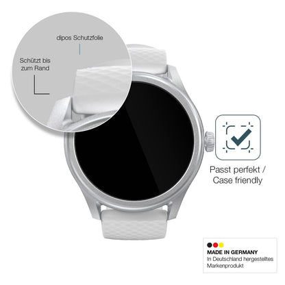 2x 9H Schutzfolie für Hama 5010 Smartwatch Panzerf (6)