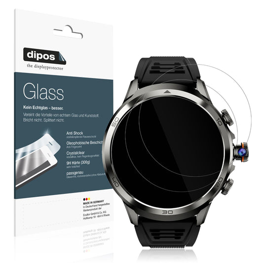 2x 9H Schutzfolie für Rogbid Model R2 Smartwatch P (1)