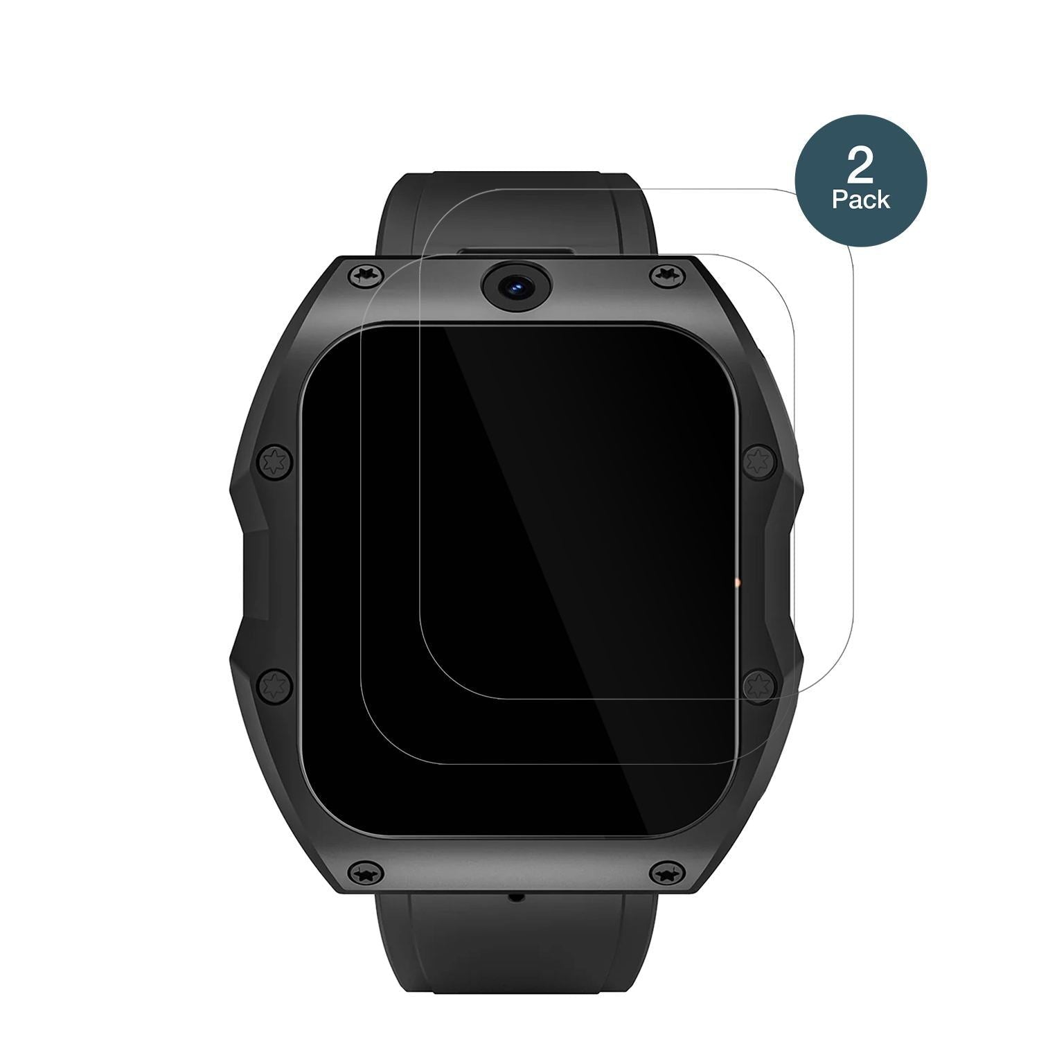 2x 9H Schutzfolie für Rogbid Model X Smartwatch Pa (2)