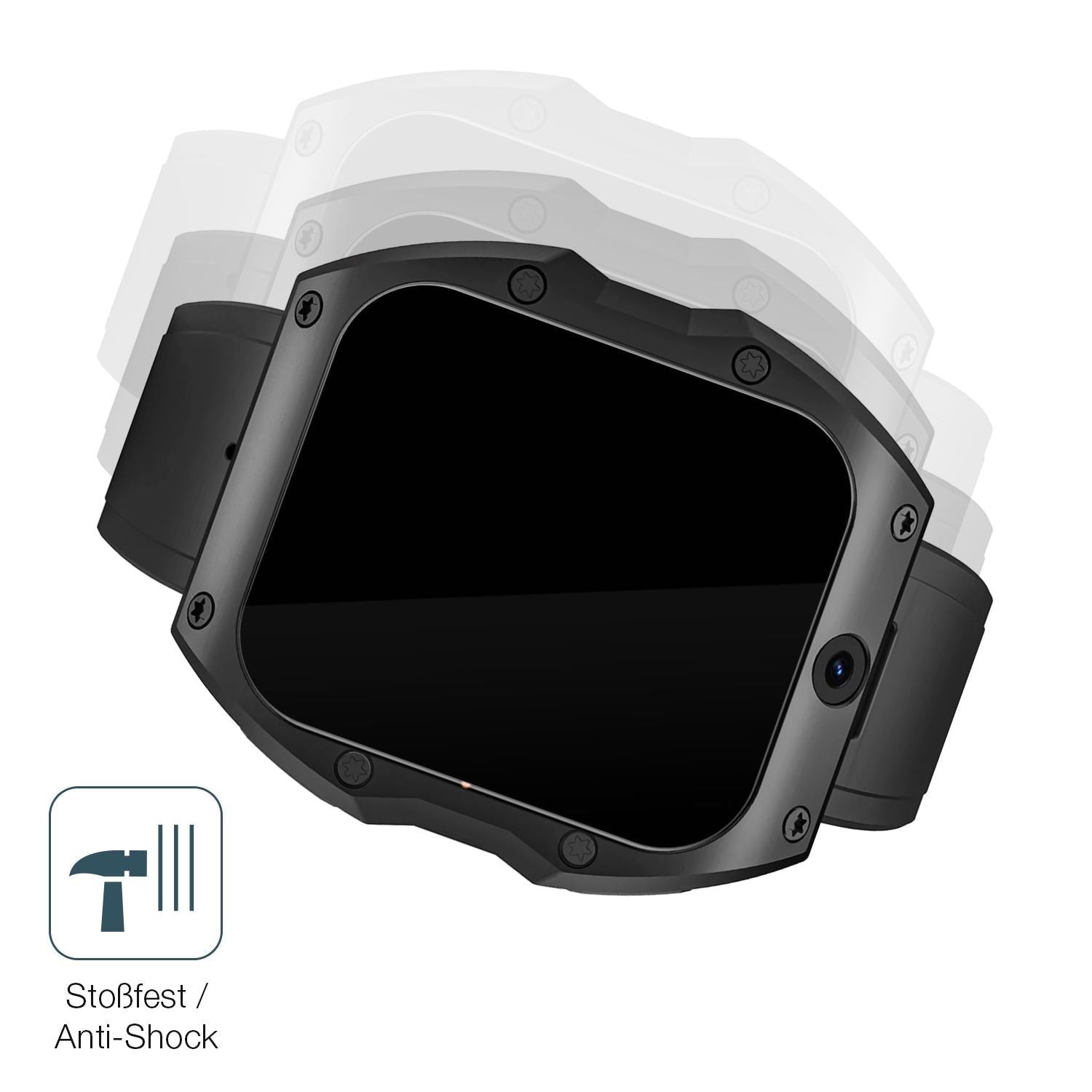 2x 9H Schutzfolie für Rogbid Model X Smartwatch Pa (4)