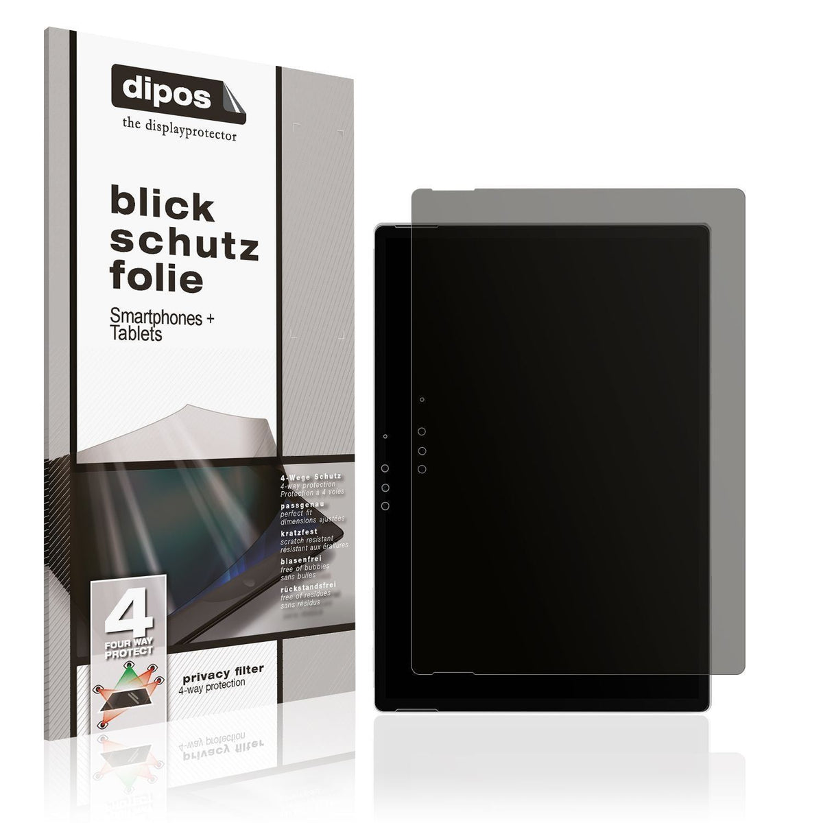 Blickschutzfolie für Microsoft Surface Pro 5 matt  (1)
