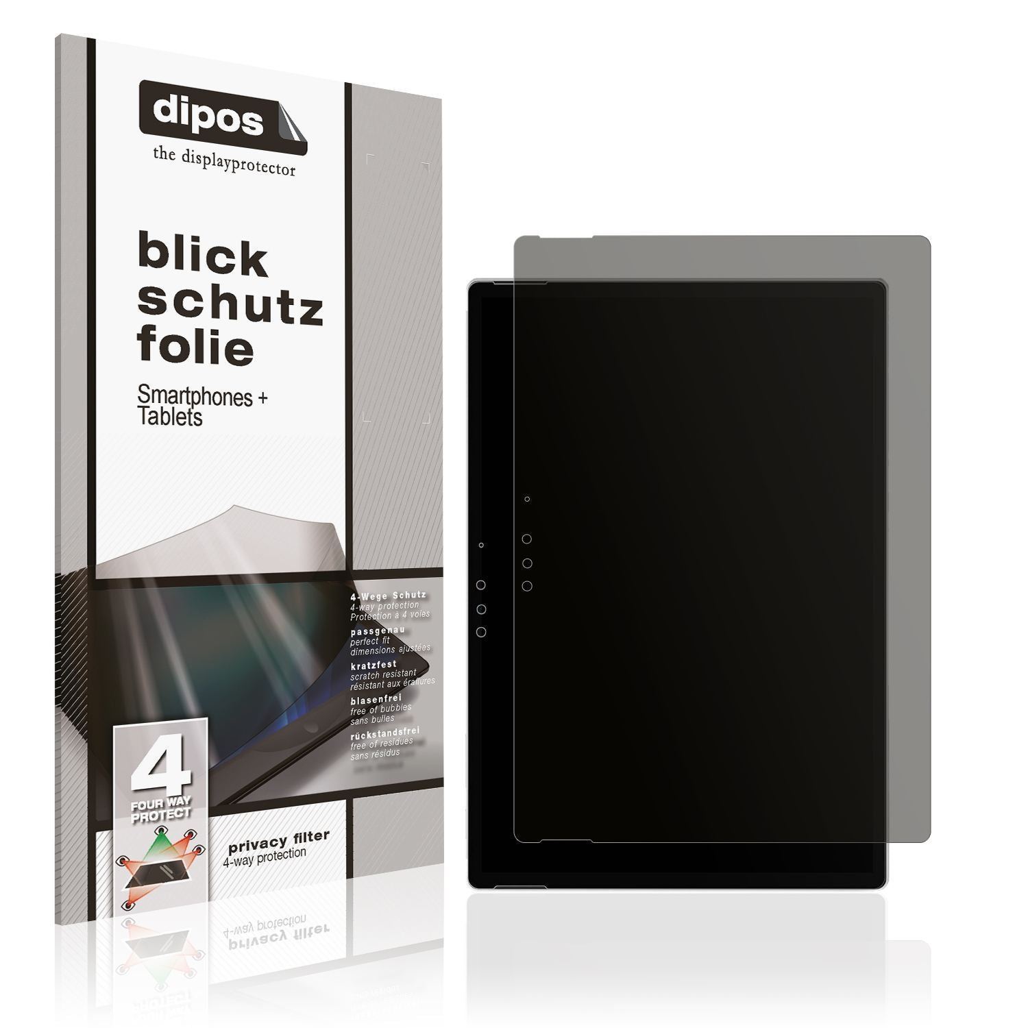 Blickschutzfolie für Microsoft Surface Pro 5 matt  (1)