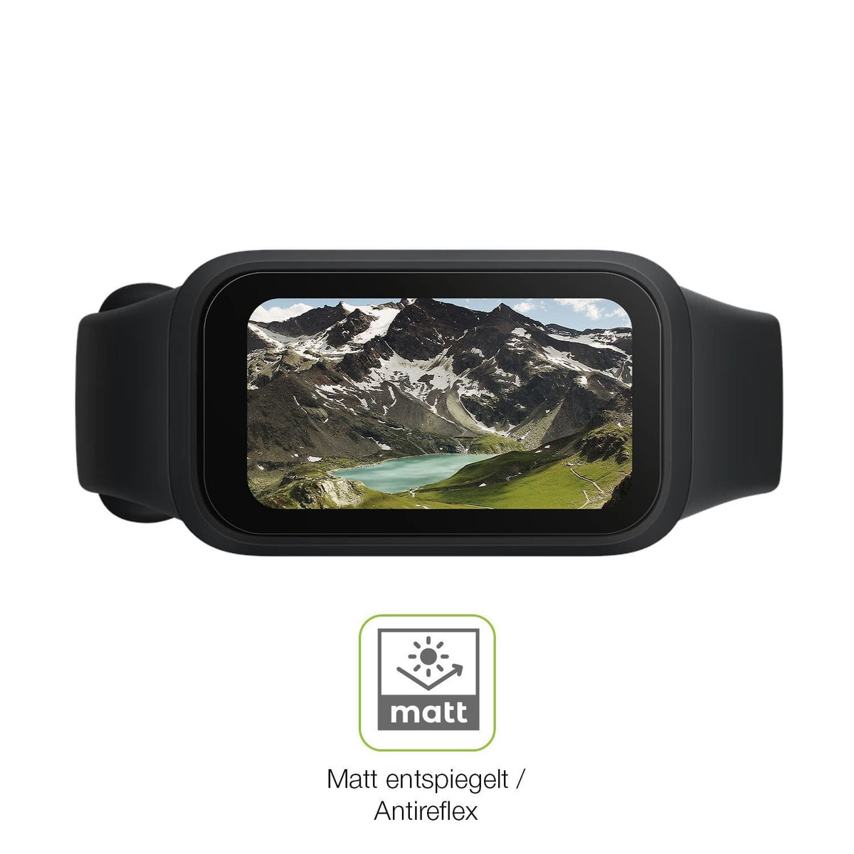2x Full Cover Schutzfolie matt für Xiaomi Smart Ba (5)