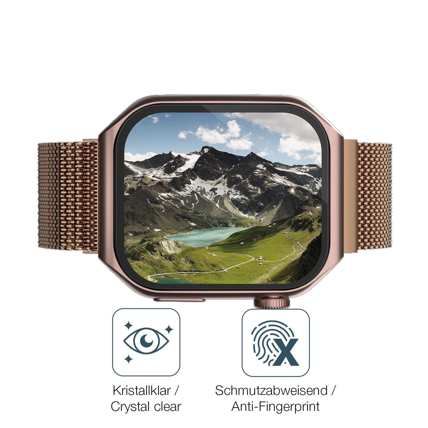 2x 9H Schutzfolie für Lava ProWatch V1 Panzerfolie (5)