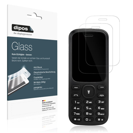 2x 9H Schutzfolie für mpTech myPhone Fusion 059029 (1)