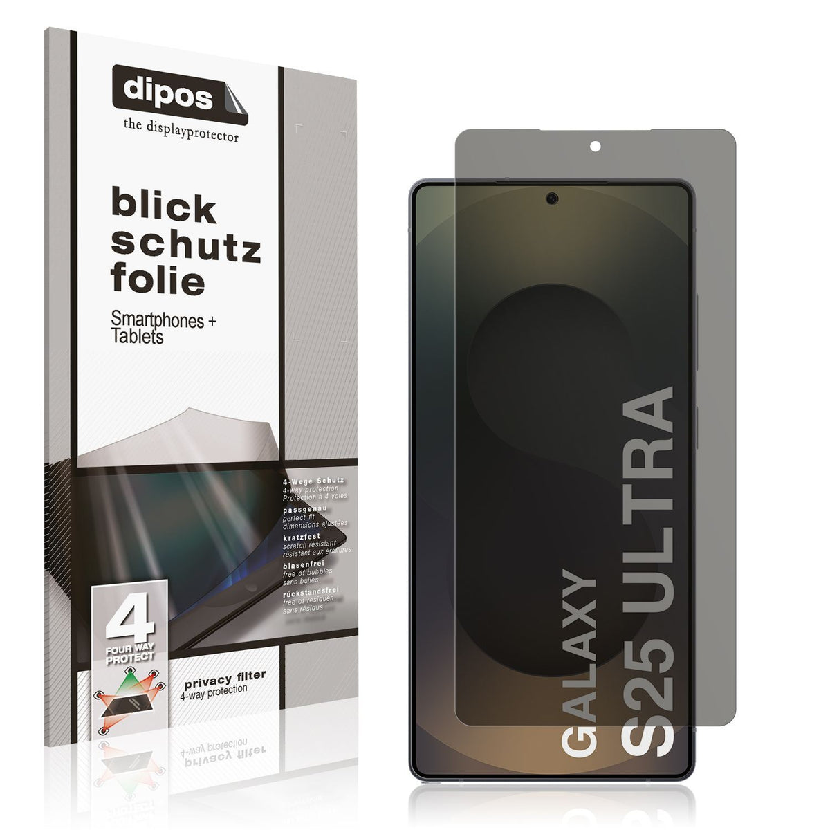 Blickschutzfolie für Samsung Galaxy S25 Ultra matt (1)