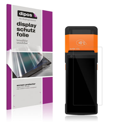 4x Schutzfolie klar für sunmi V2s Display-Schutzfo (1)