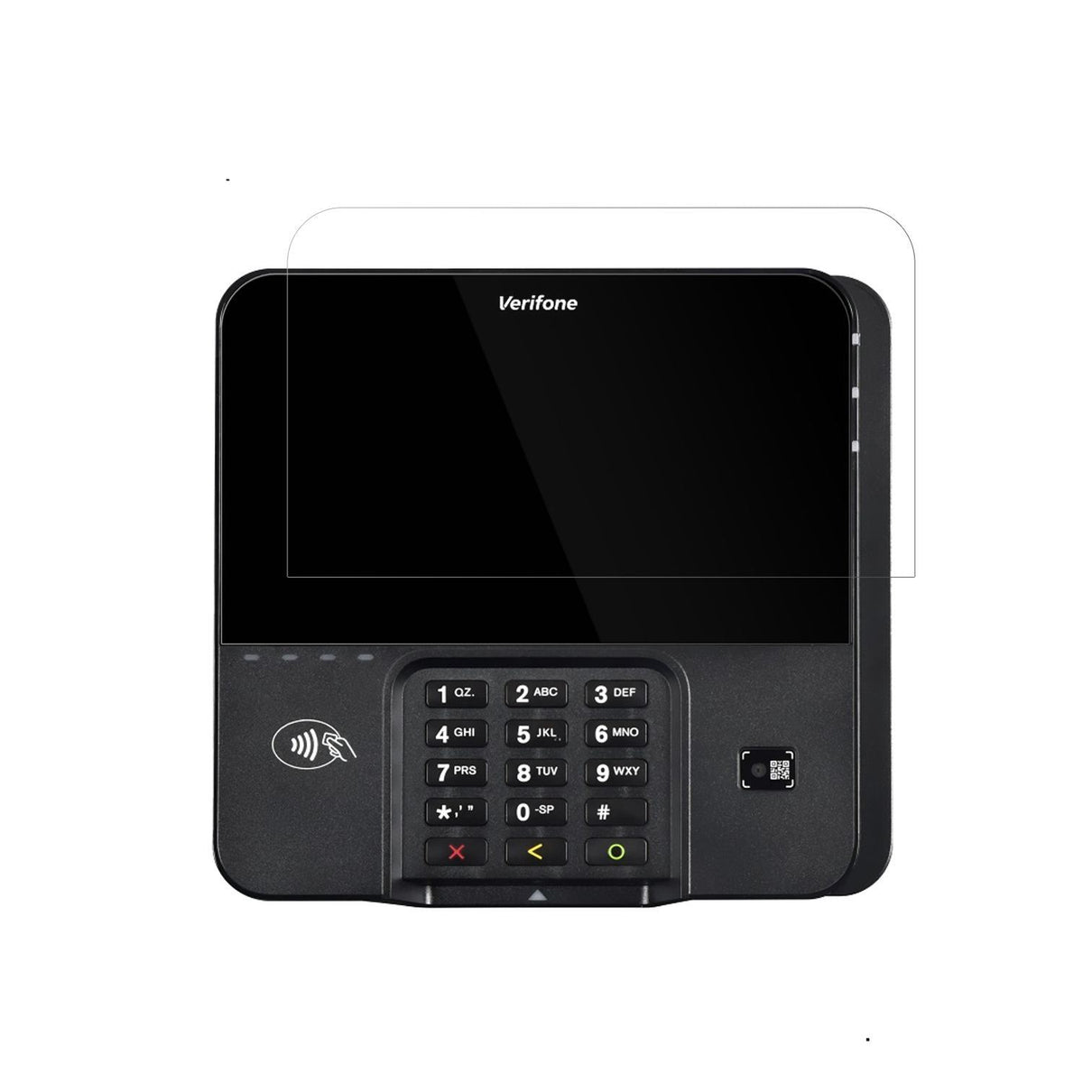 4x Schutzfolie klar für Verifone M424 Display-Schu (2)