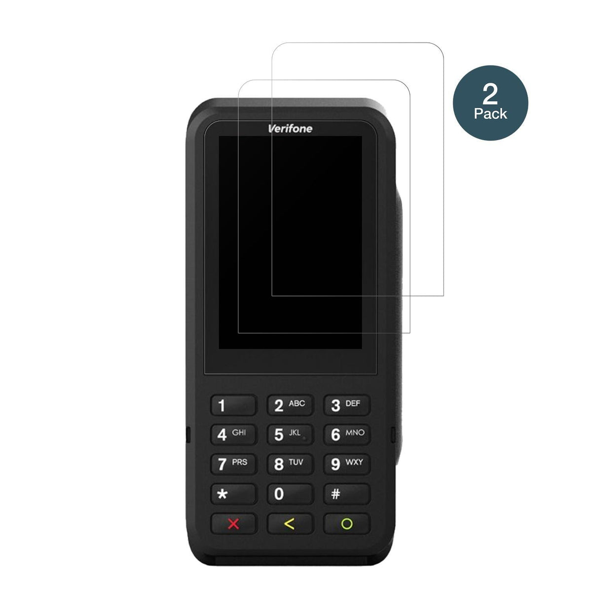 2x 9H Schutzfolie matt für Verifone P630 Panzerfol (2)