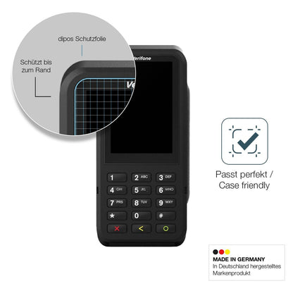 2x 9H Schutzfolie matt für Verifone P630 Panzerfol (6)