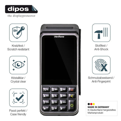 2x 9H Schutzfolie für Verifone V400m Panzerfolie (7)
