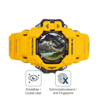 2x 9H Schutzfolie für Casio G-Shock GPR H1000 Panz (5)
