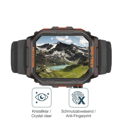 6x Schutzfolie klar für Rogbid Tank G2 Smartwatch  (4)