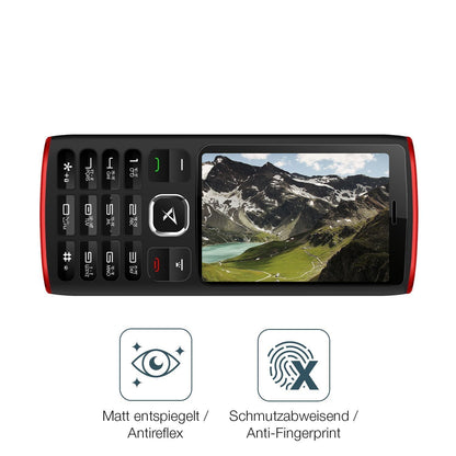 4x Schutzfolie matt für Ziox Thunder Mega Display- (4)