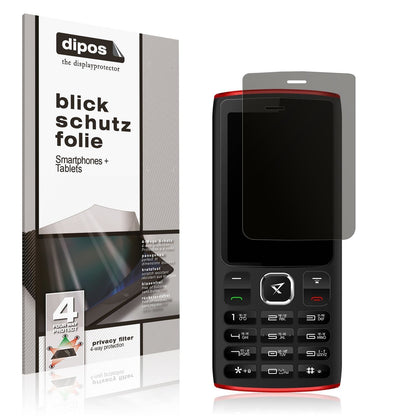 Blickschutzfolie für Ziox Thunder Mega matt Schutz (1)