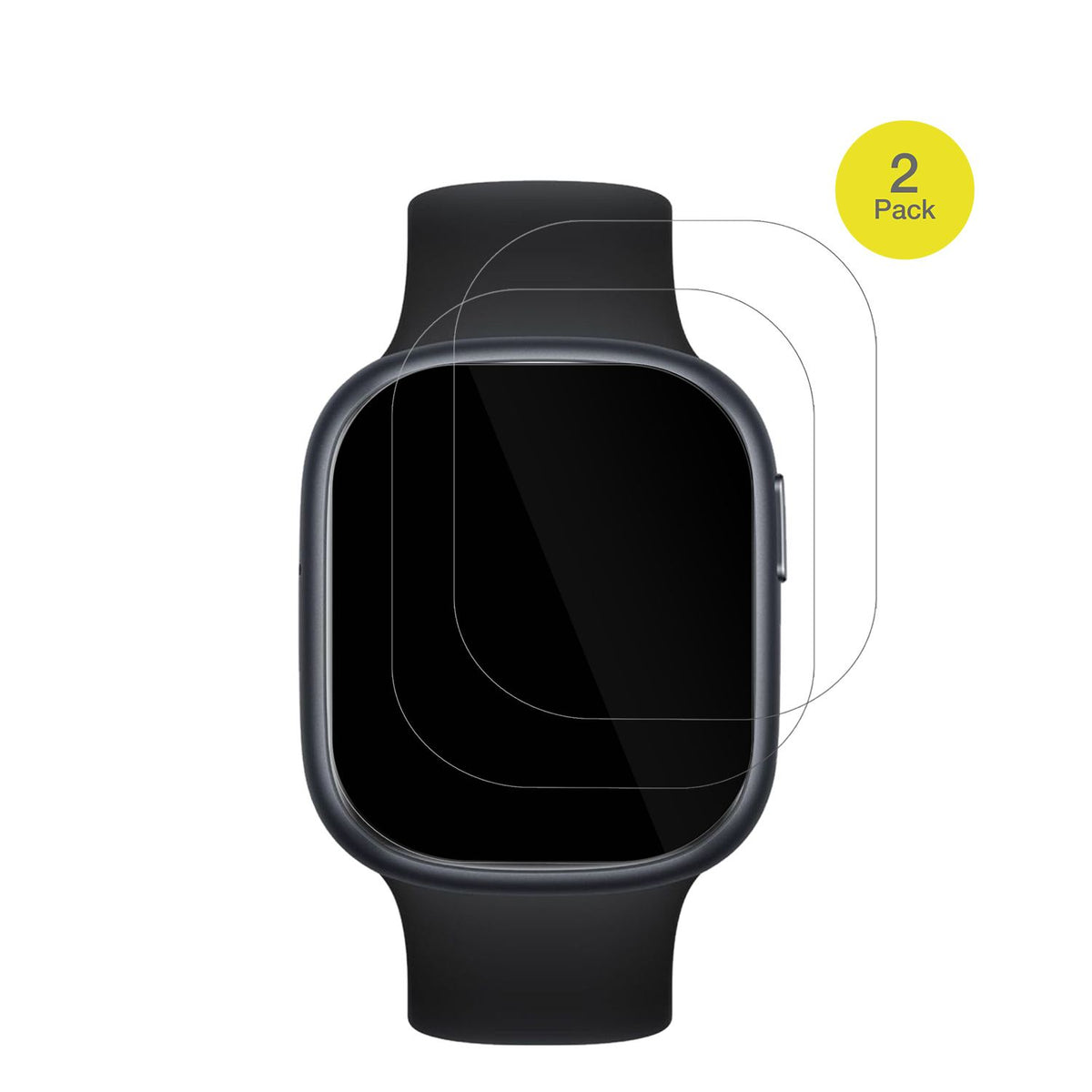 2x 3D Full Cover Schutzfolie für Honor Watch 4 (2)