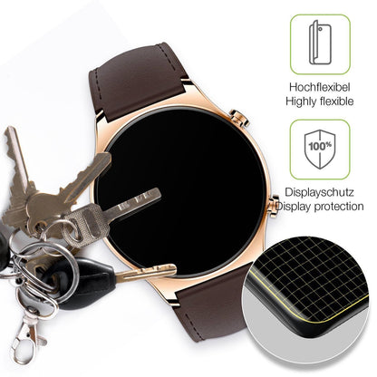 2x Full Cover Schutzfolie matt für Honor Watch GS  (3)