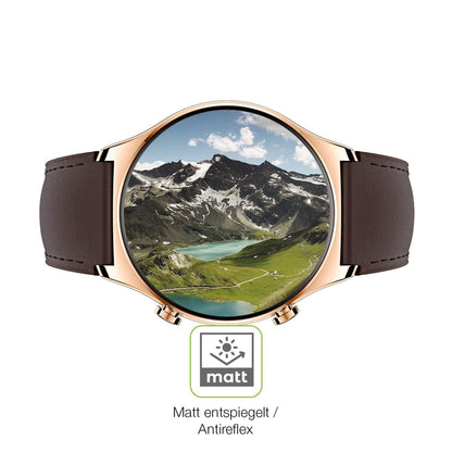 2x Full Cover Schutzfolie matt für Honor Watch GS  (5)