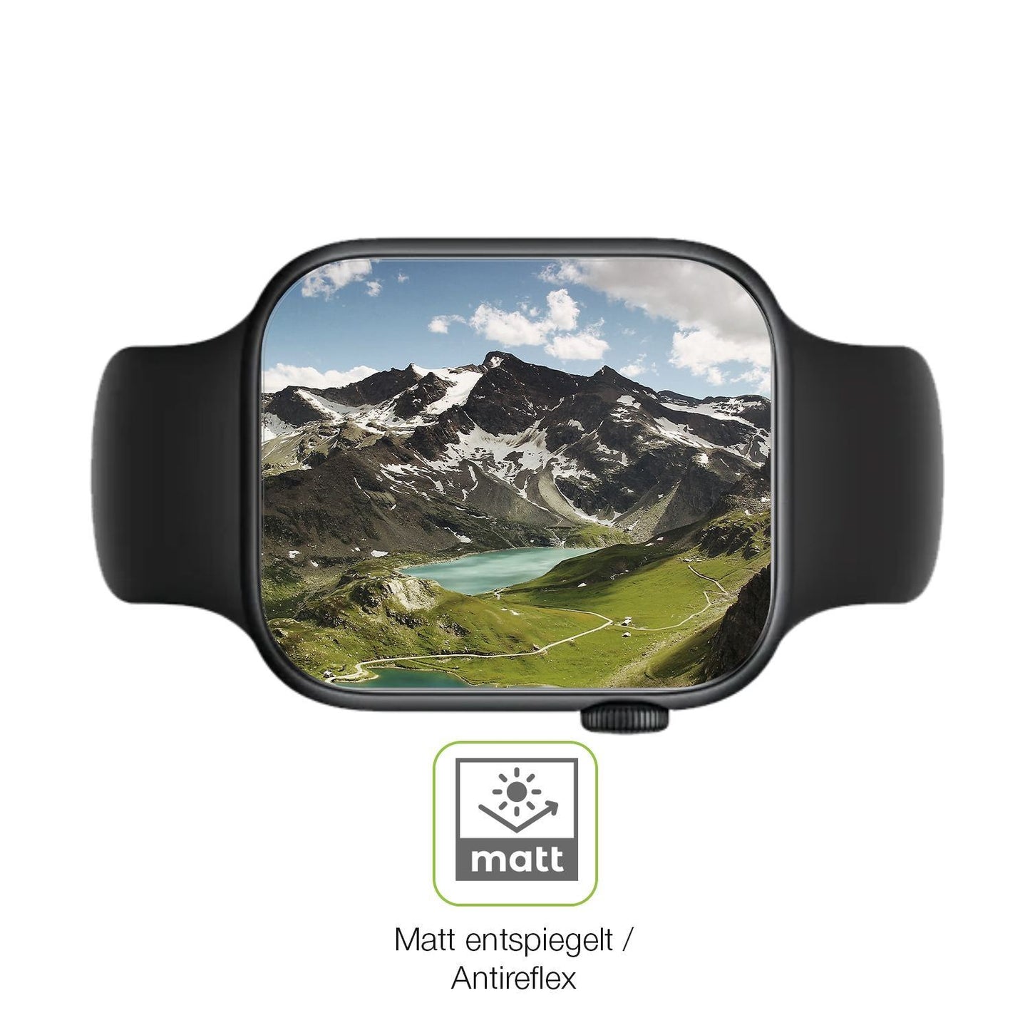 2x Full Cover Schutzfolie matt für Honor Watch 5 (5)