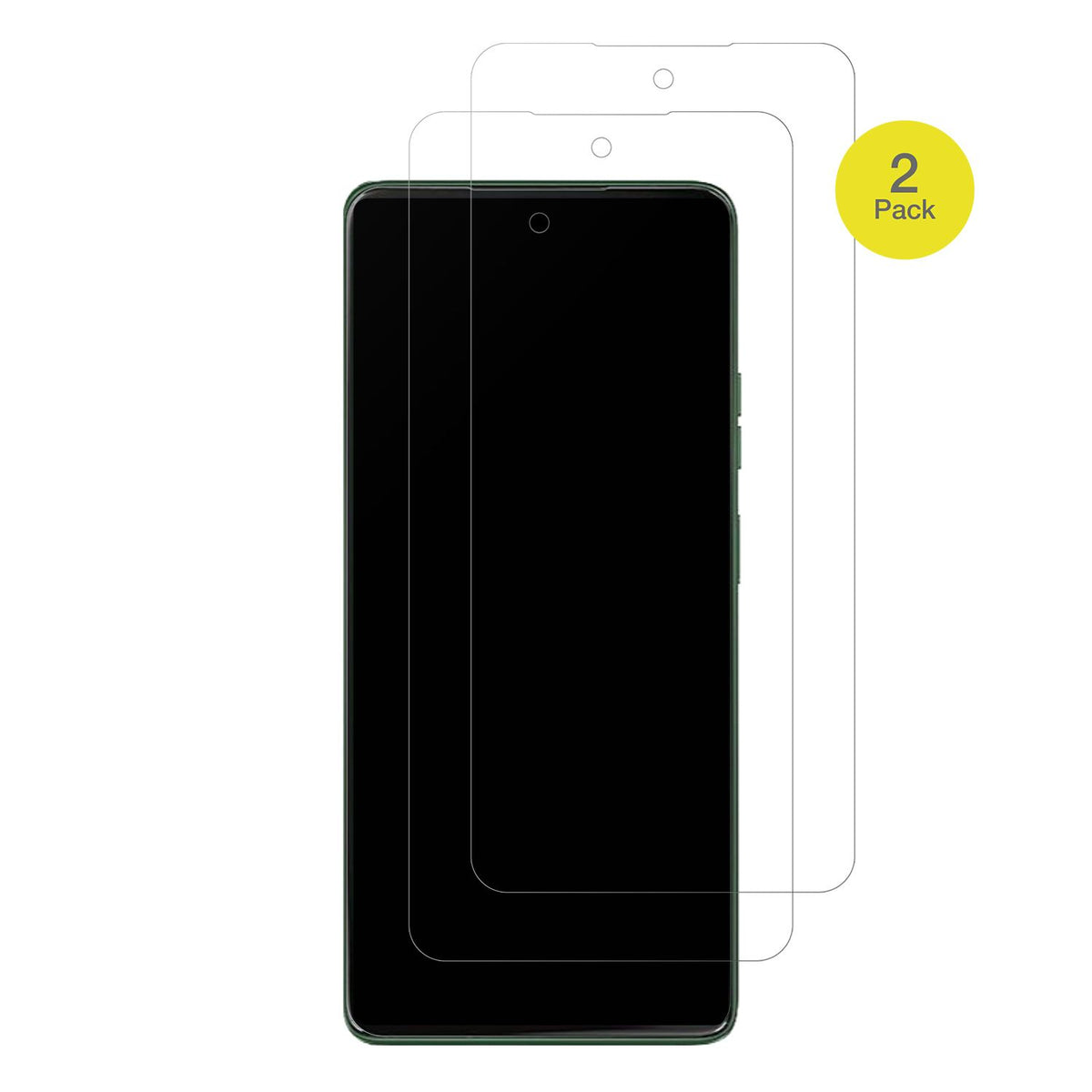 2x Full Cover Schutzfolie matt für Motorola Moto G (2)