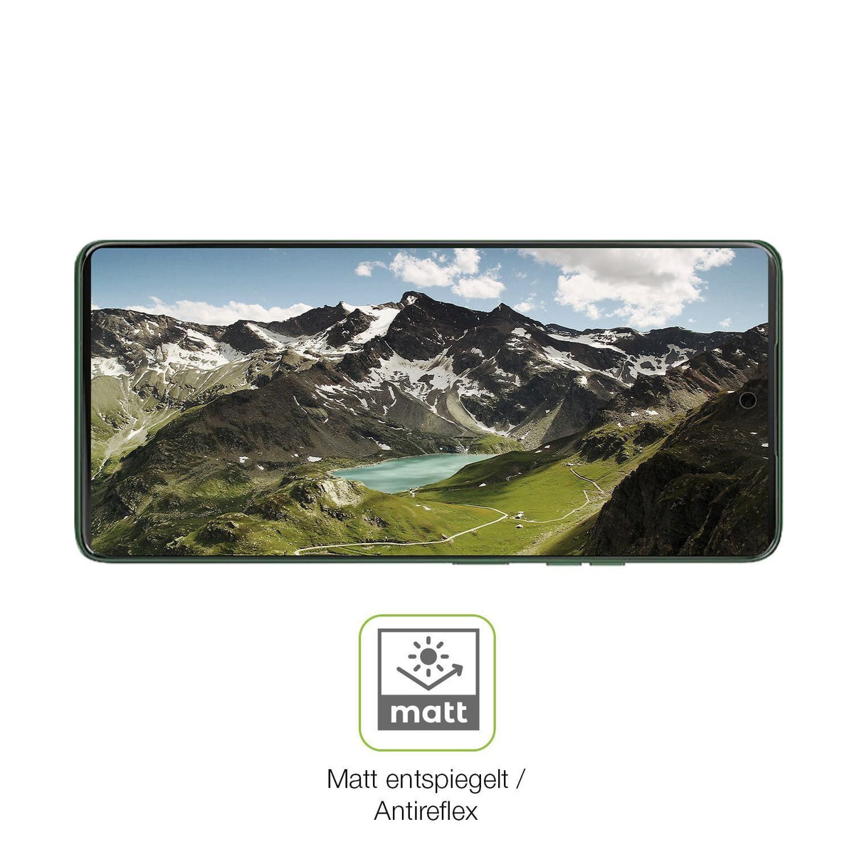 2x Full Cover Schutzfolie matt für Motorola Moto G (5)