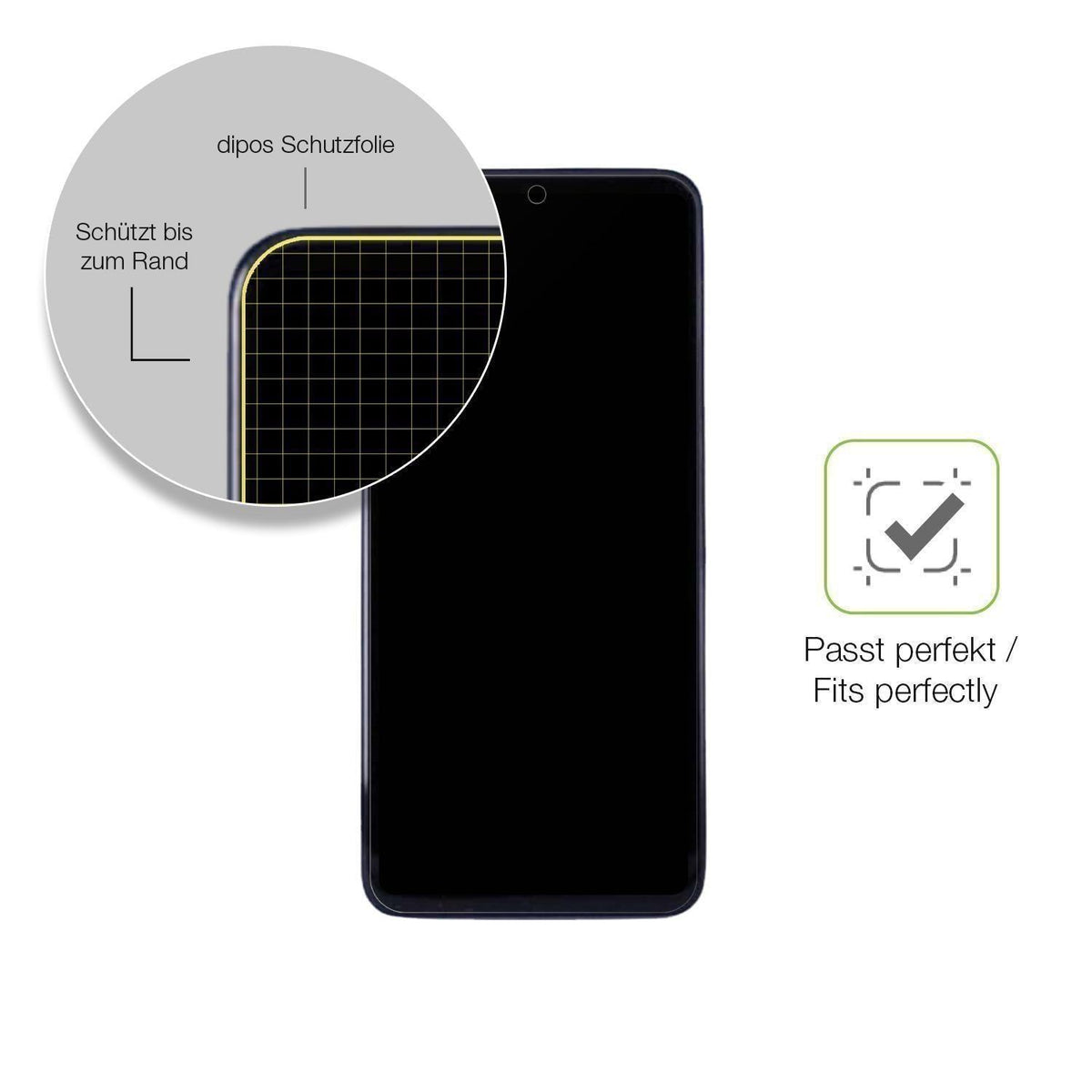 2x Full Cover Schutzfolie matt für Oppo A5 2025 (6)